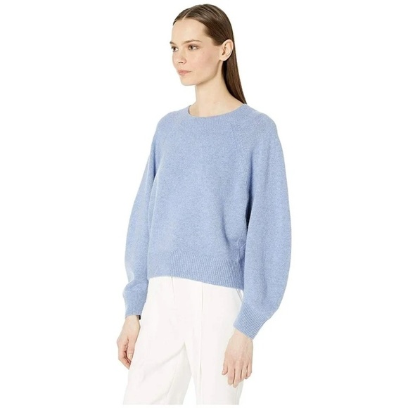 Vince Raglan Dolman Long Sleeve Wool Cashmere Blend Sweater - Picture 13 of 13